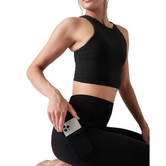 Athleta Tall women’s salutation stash, 7/8 tights/leggings size large ￼tall - Picture 4 of 8